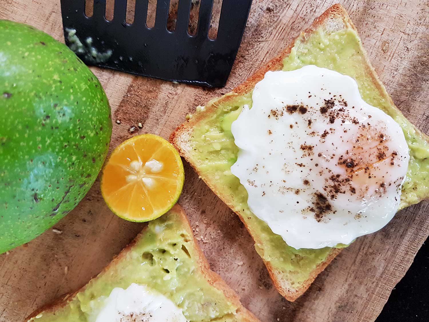 Avocado Toast with Poached Egg