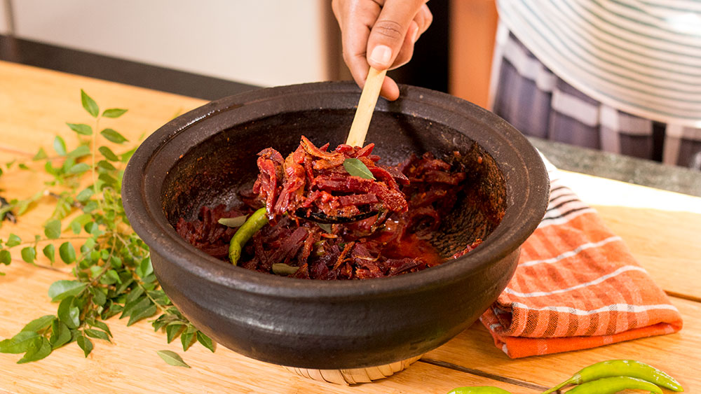 Beet Root Curry