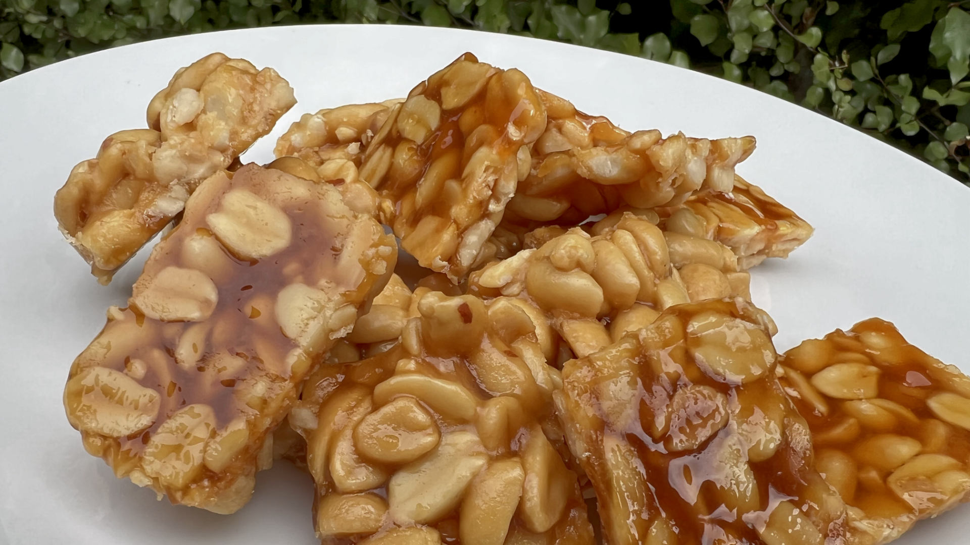 Caramelized Peanut Toffee