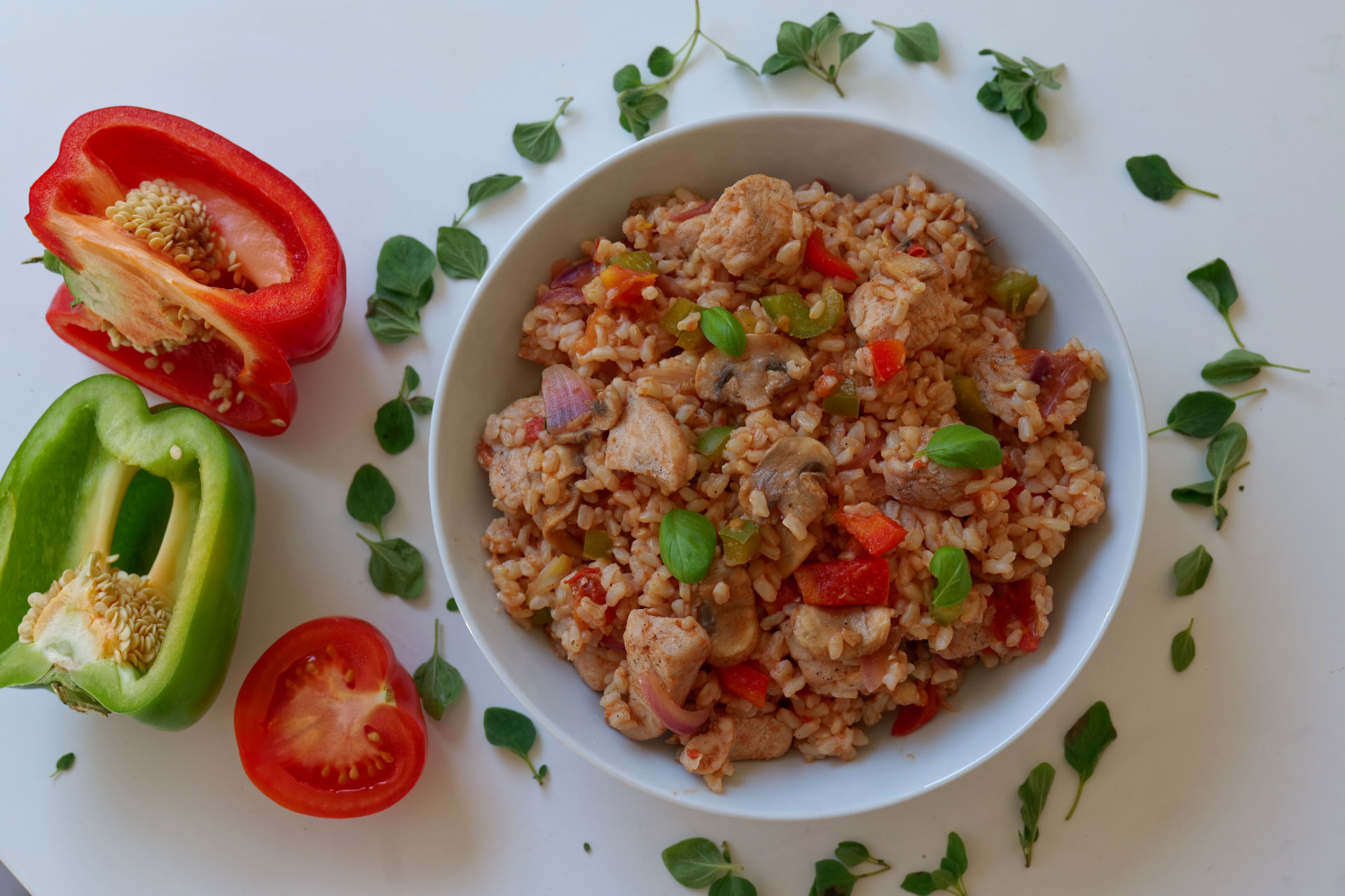 Chicken & Rice Stir Fry