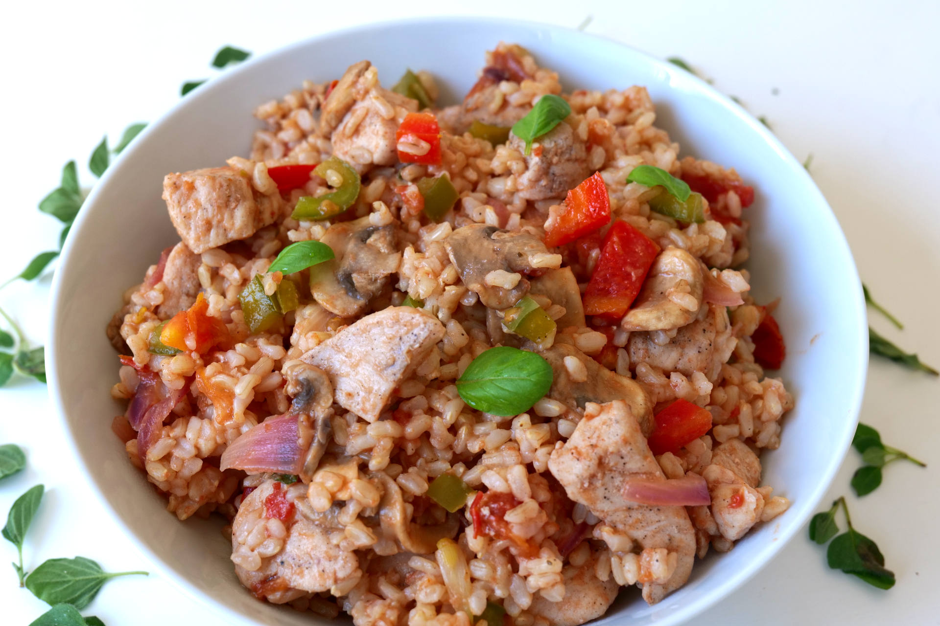 Chicken & Rice Stir Fry