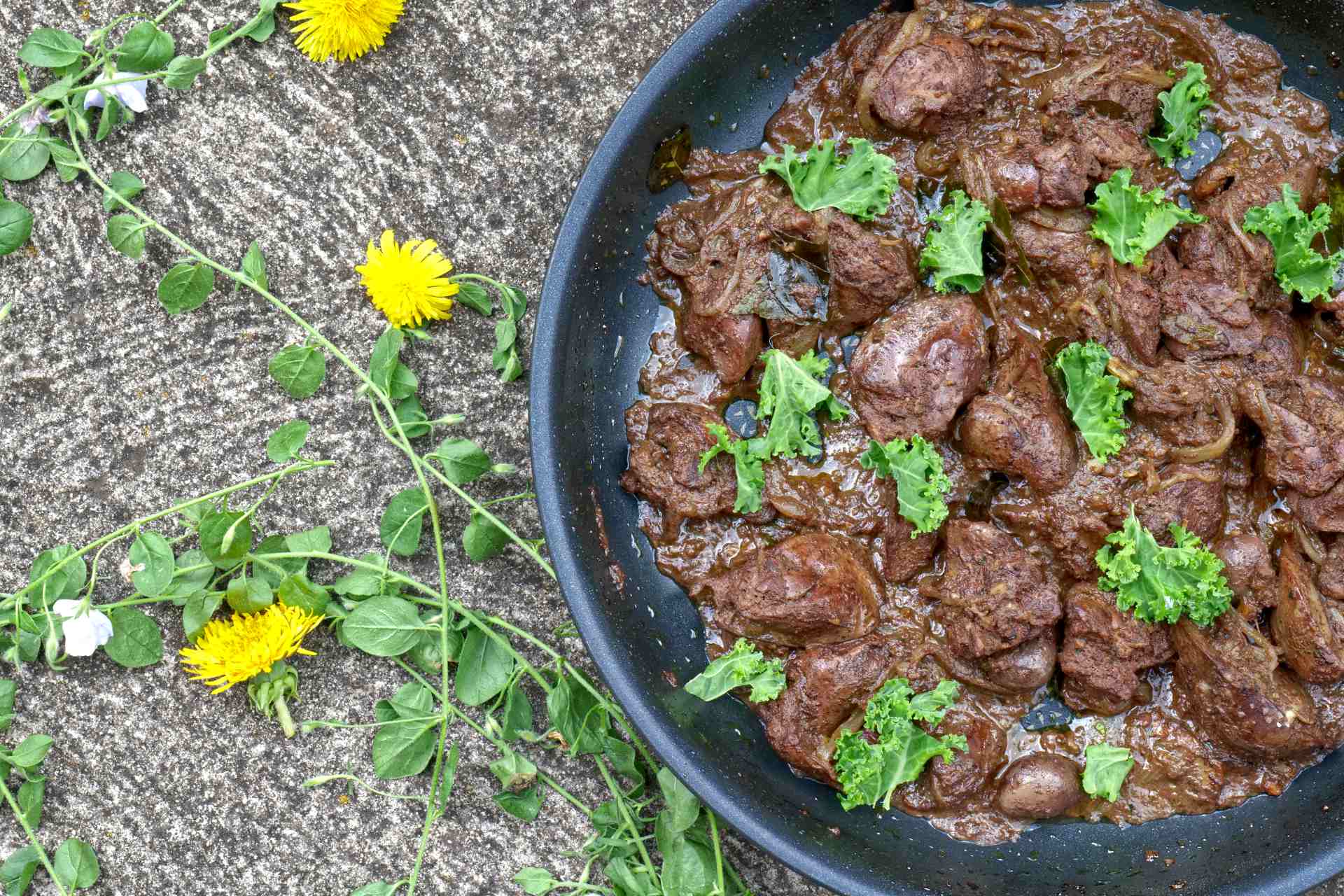 Chicken Liver Stir Fry