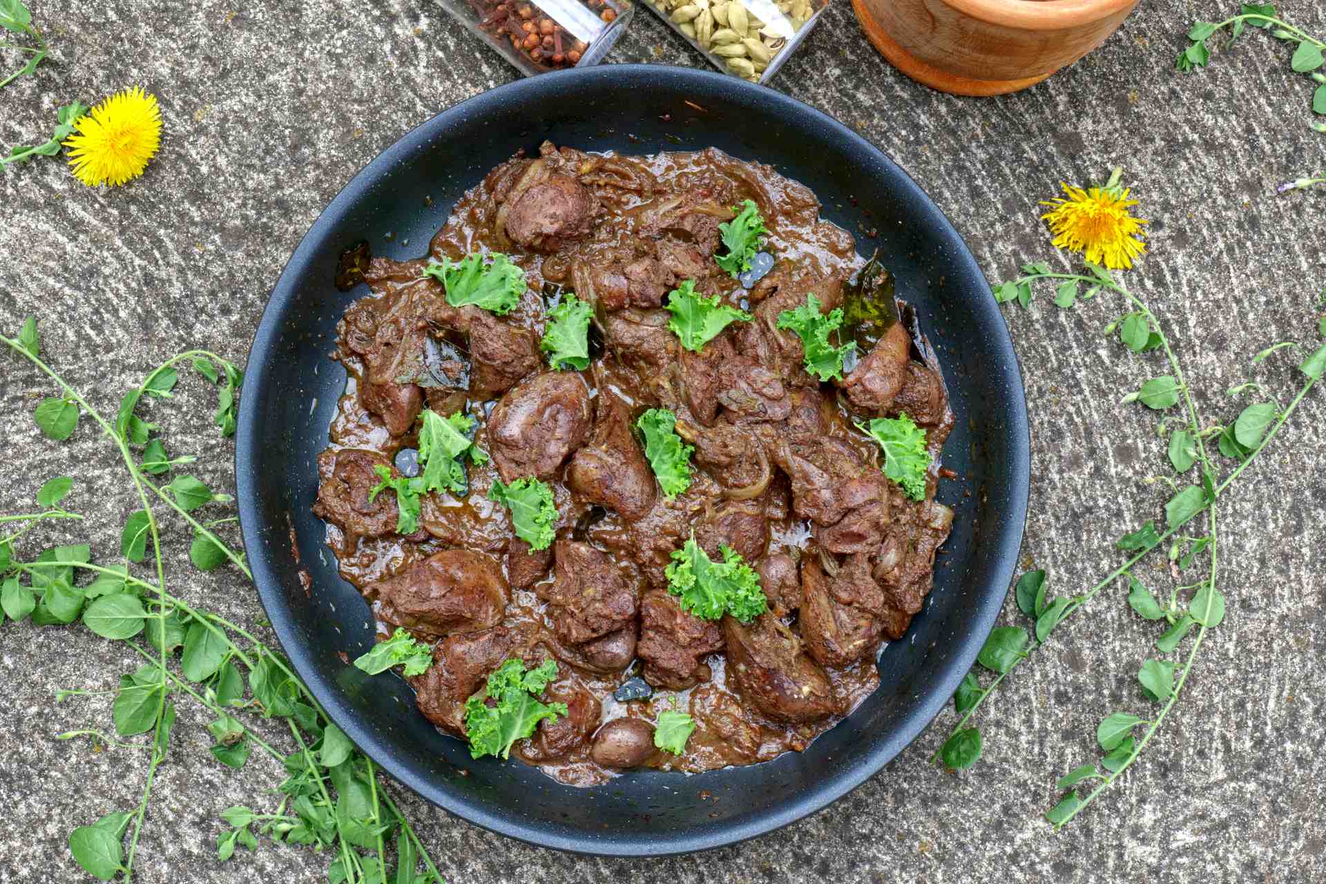 Chicken Liver Stir Fry