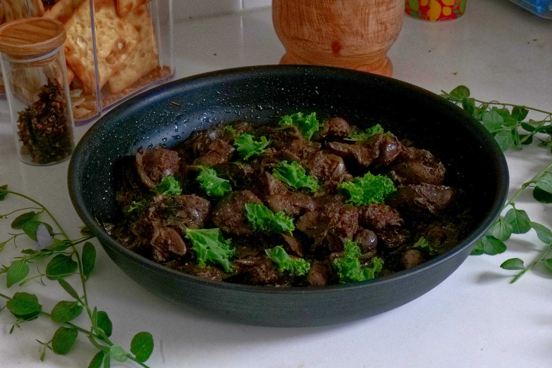 Chicken Liver Stir Fry