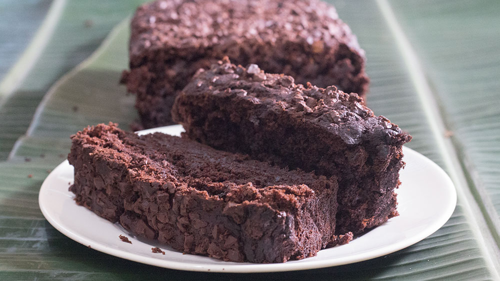 Pieces of Chocolate Banana Bread