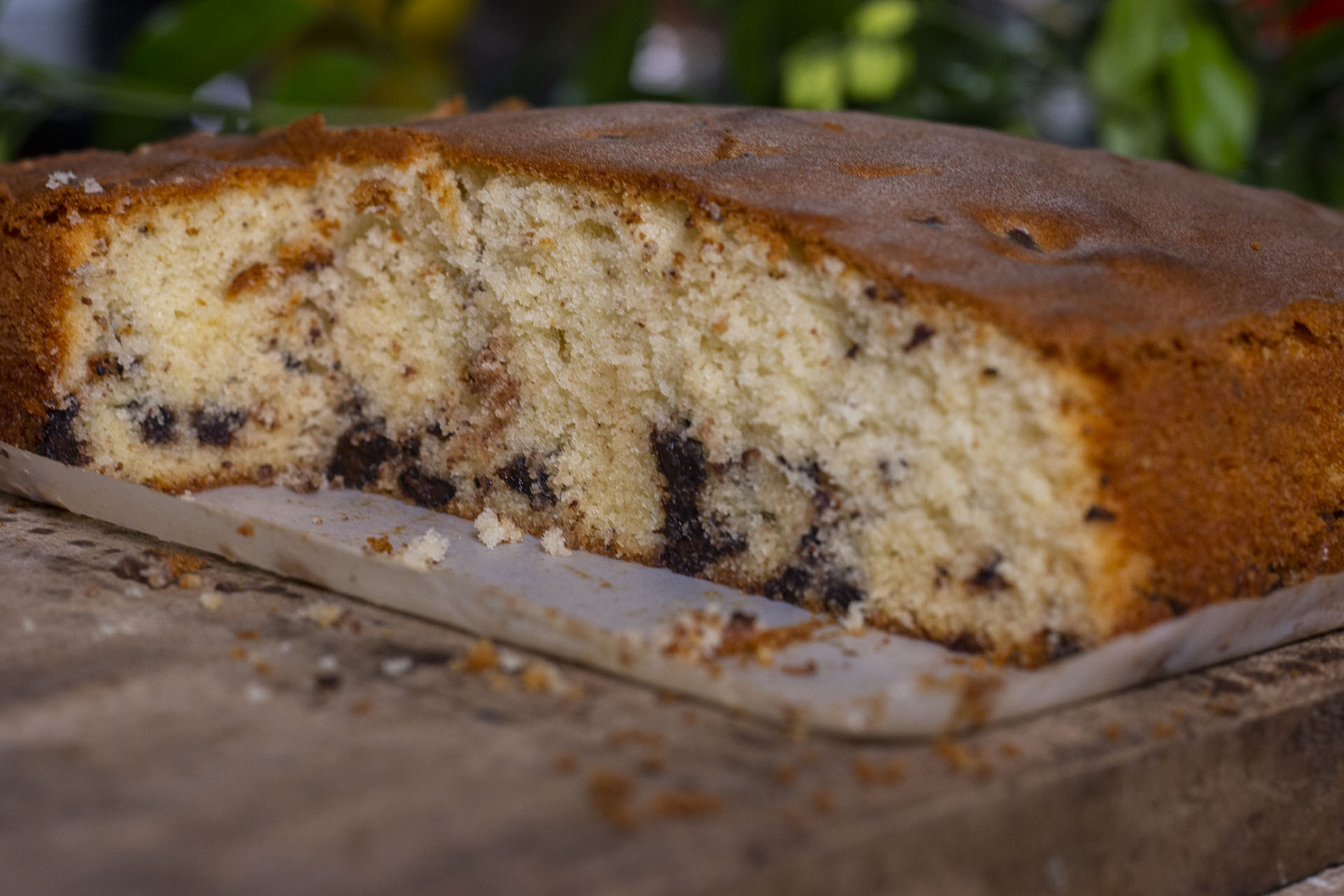 Chocolate Chunk Butter Cake