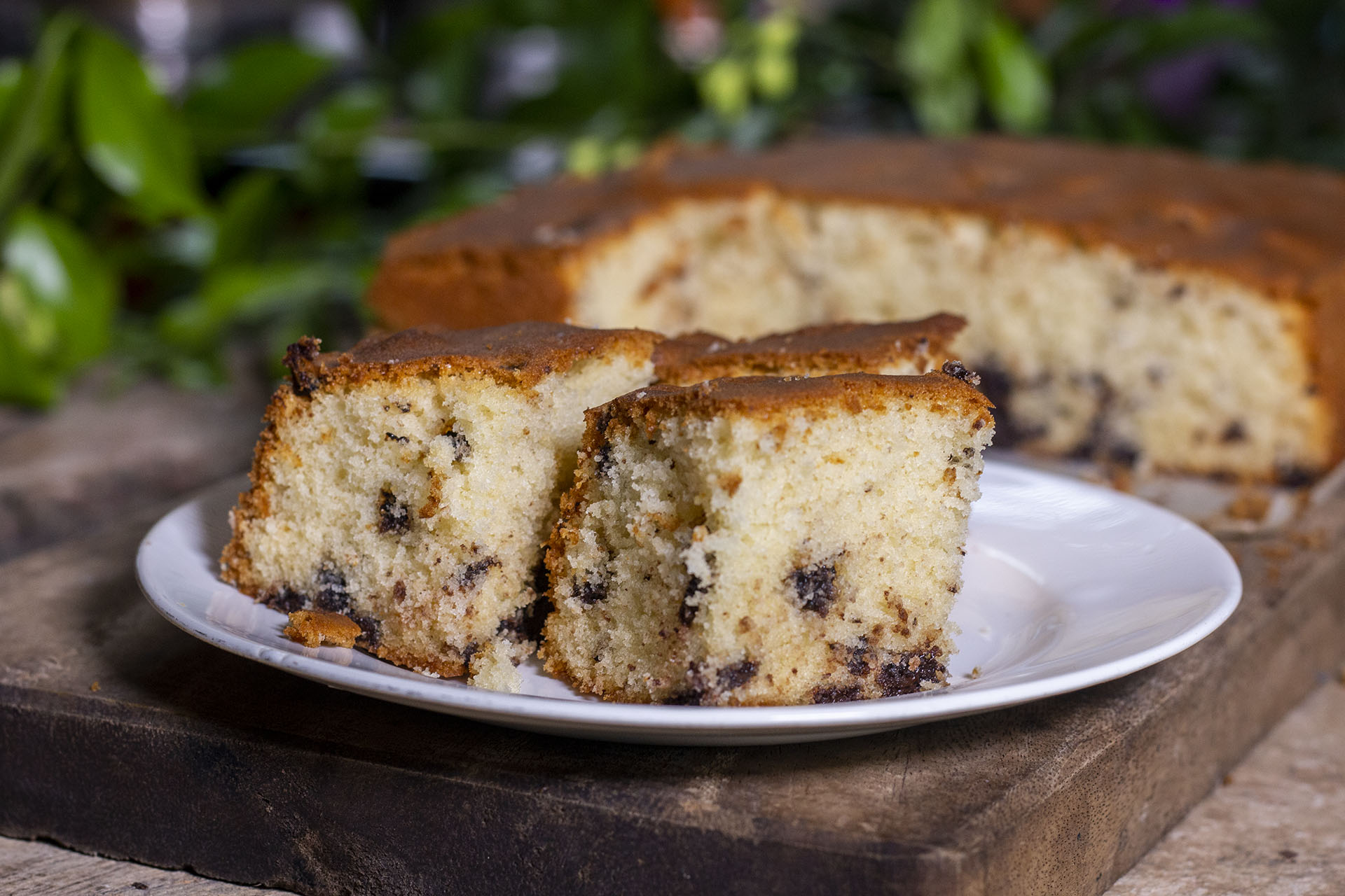 Chocolate Chunk Butter Cake