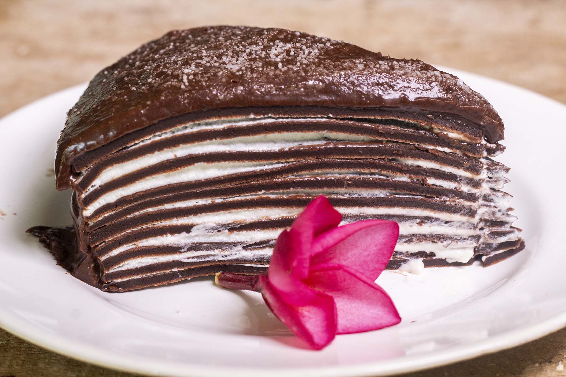 Chocolate Crepe Cake