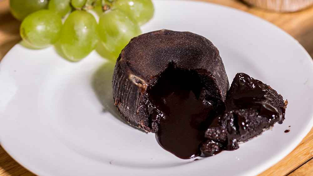 Close Up view of Chocolate Lava Cake