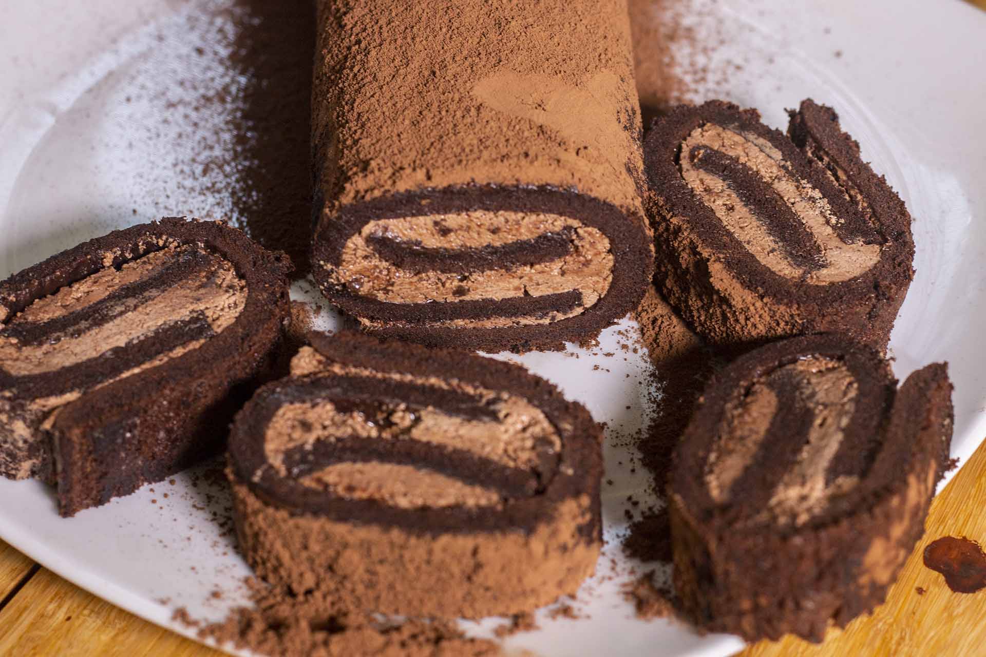 Chocolate Swiss Roll