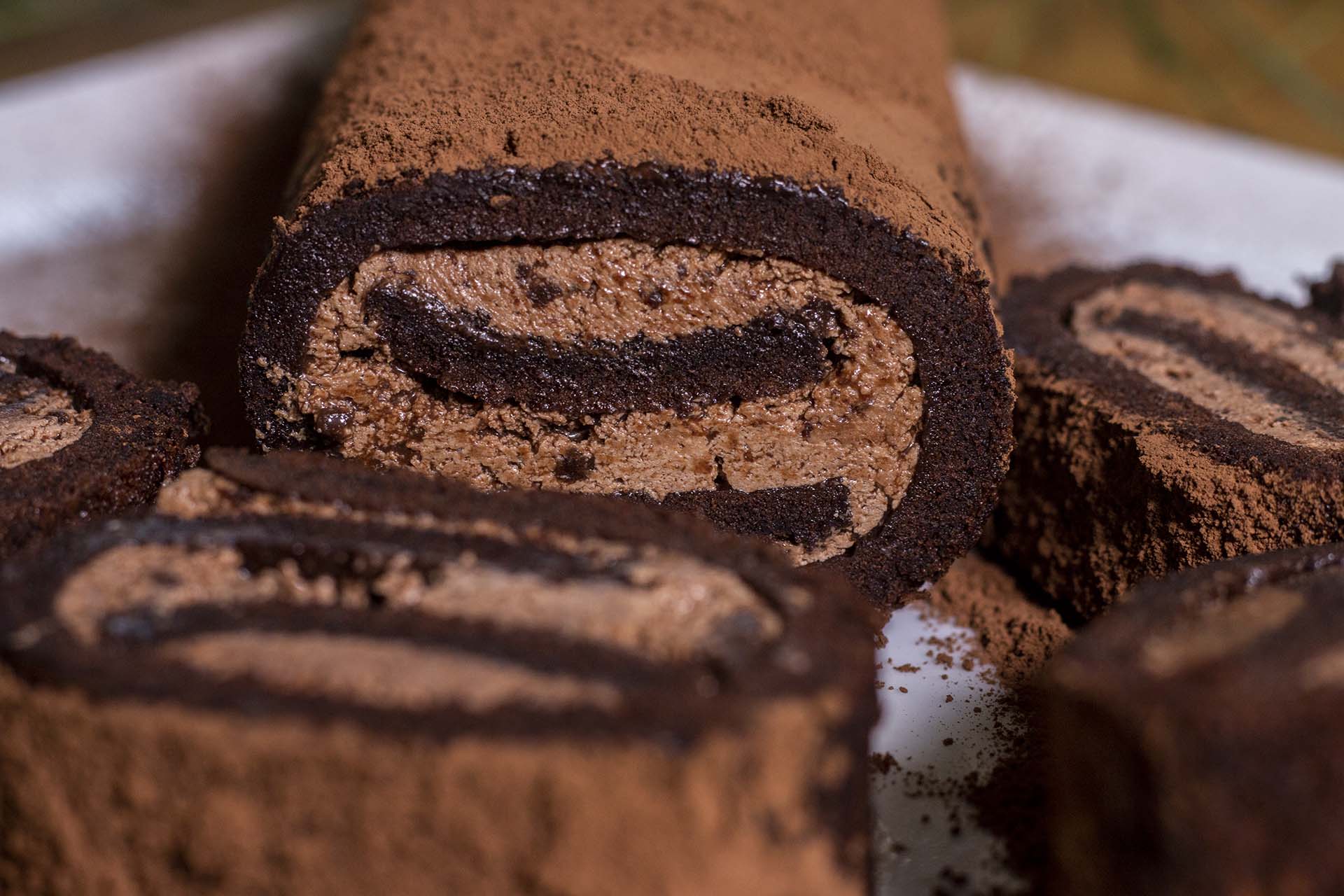 Chocolate Swiss Roll