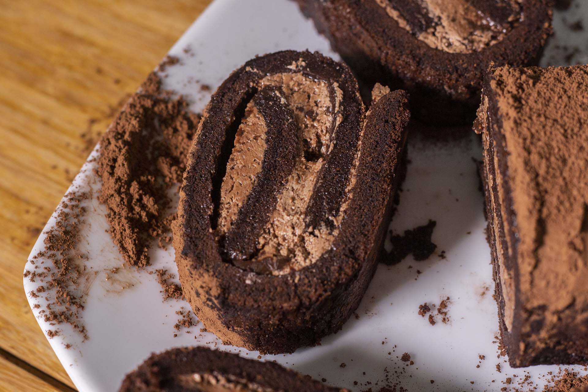 Chocolate Swiss Roll