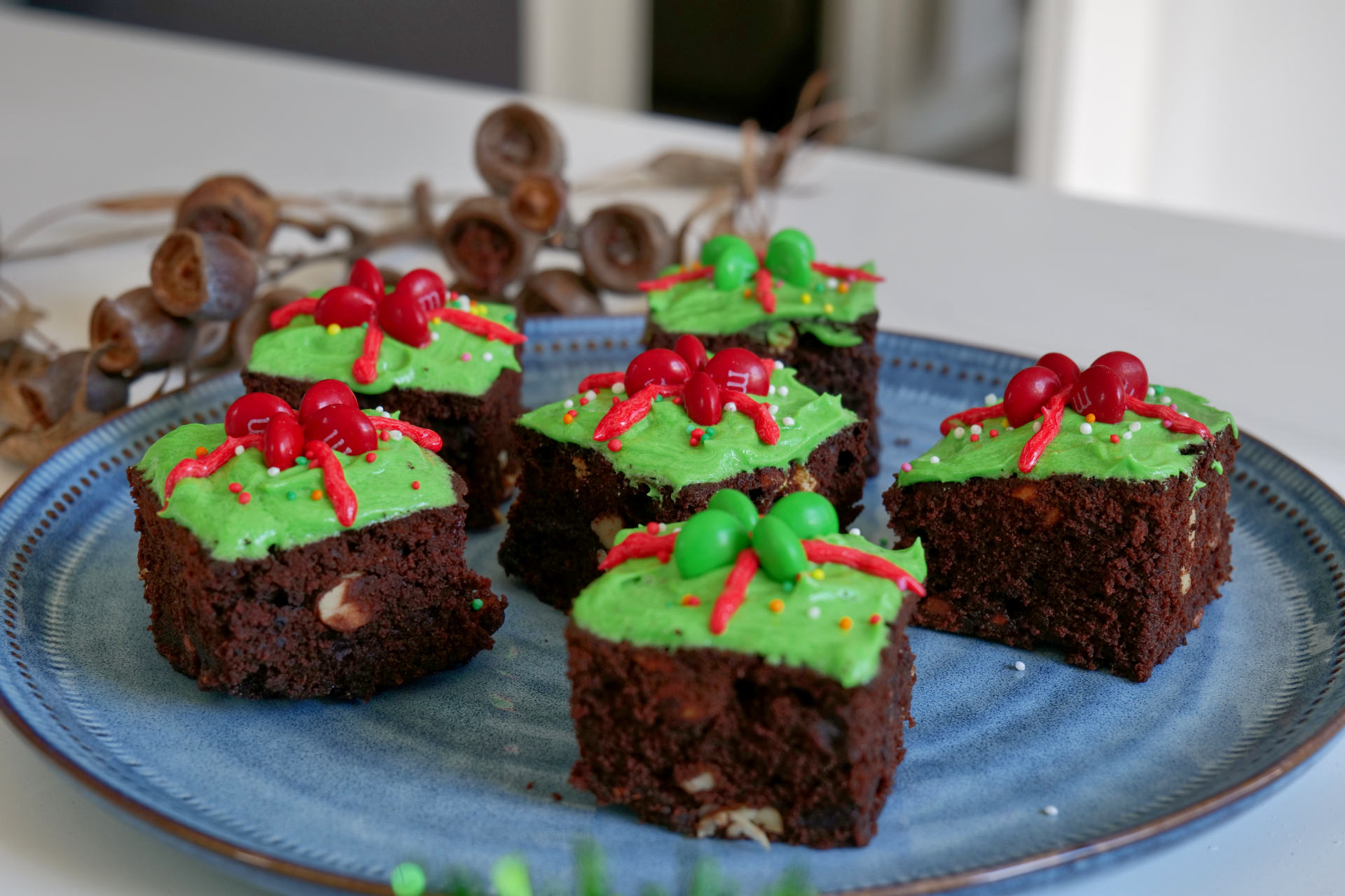 Christmas Gift Brownie Boxes