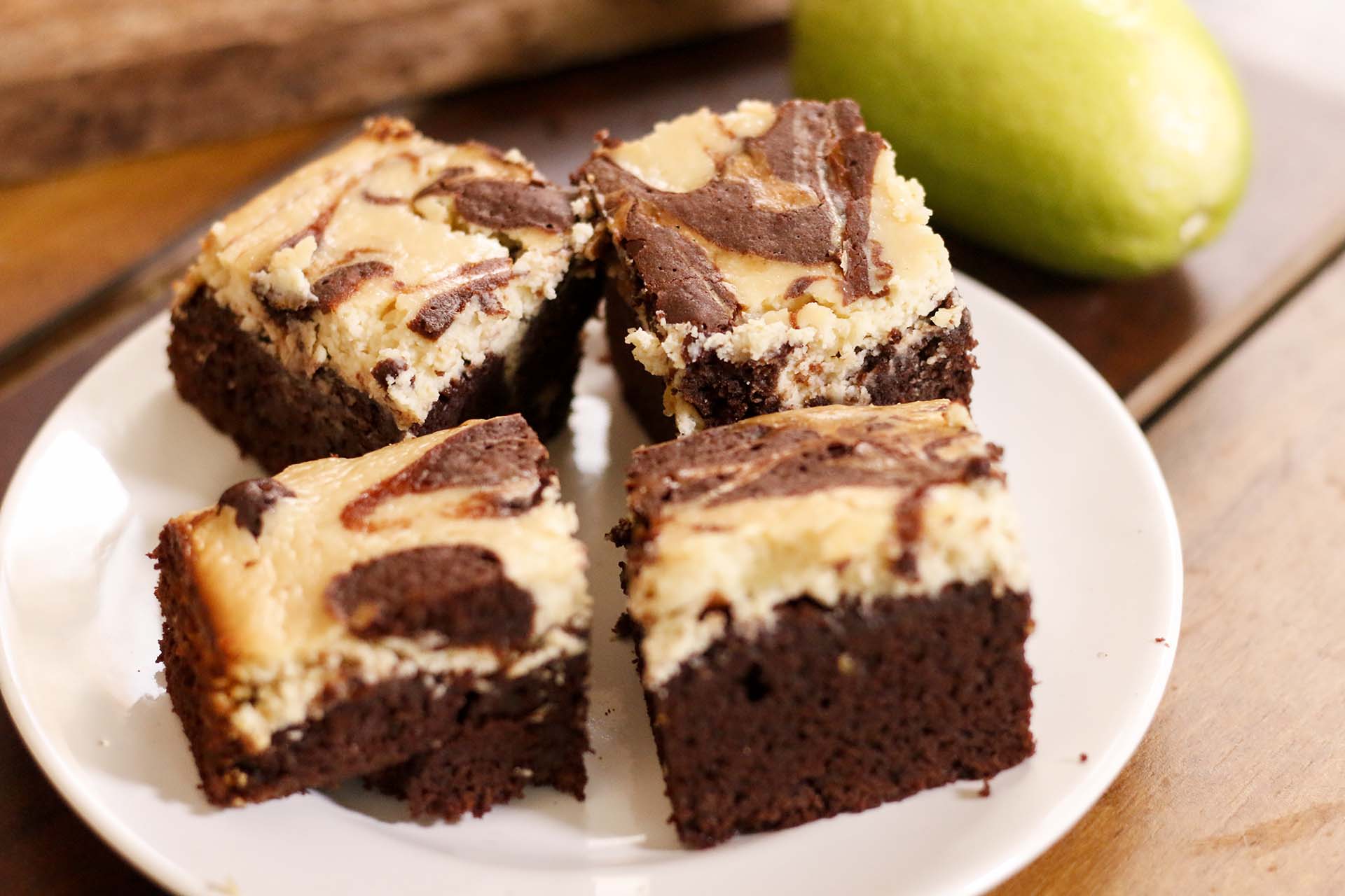 Cream Cheese Marbled Brownies