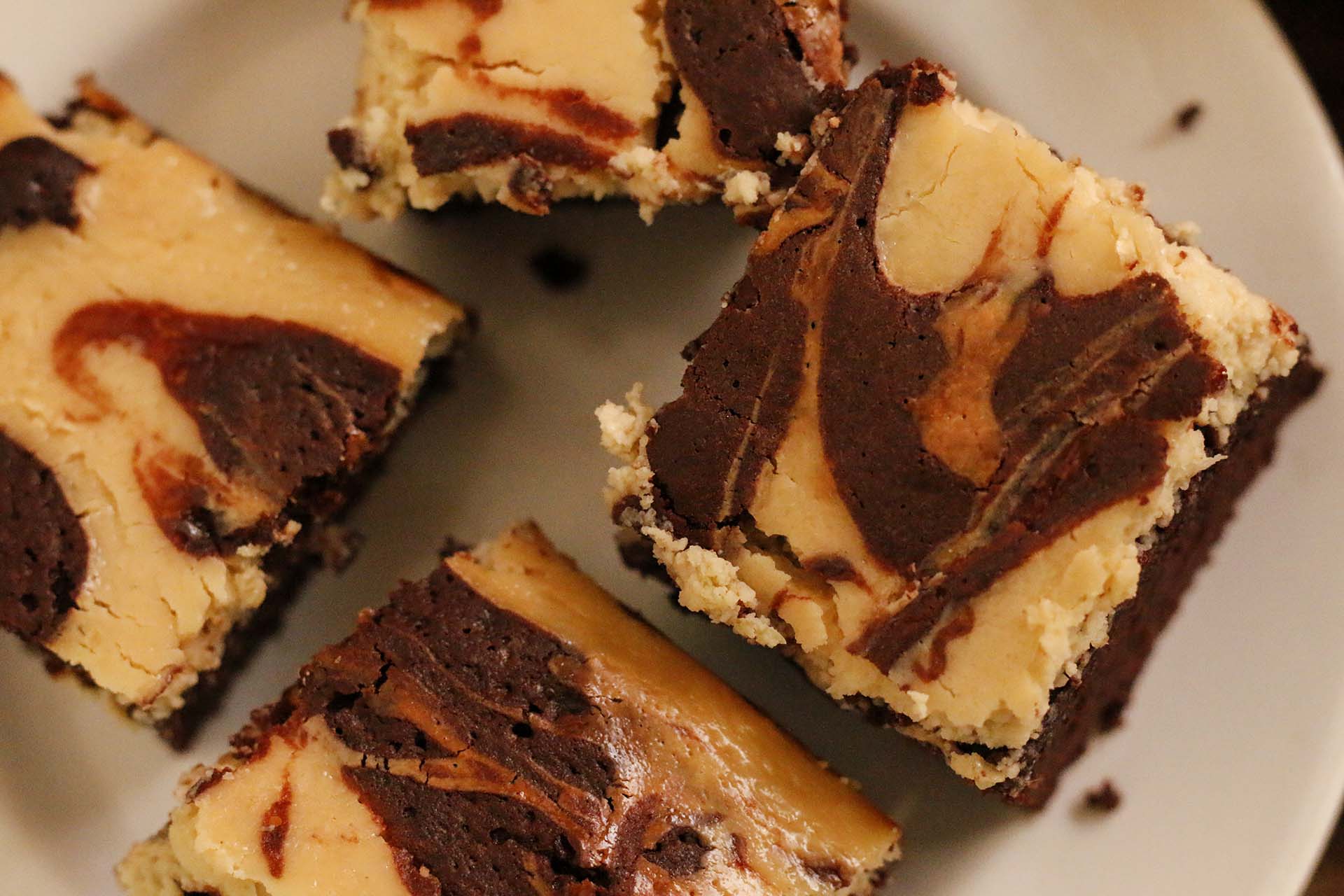 Cream Cheese Marbled Brownies