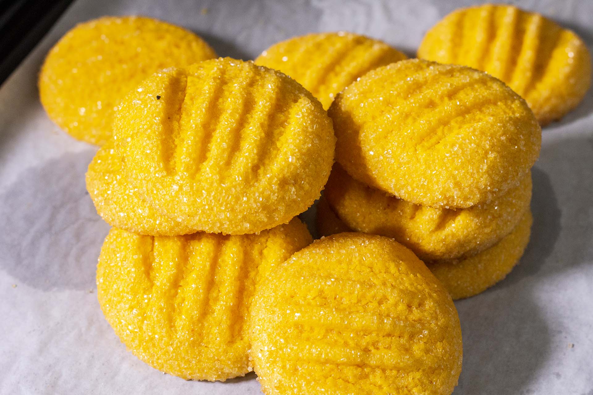 Custard Cookies