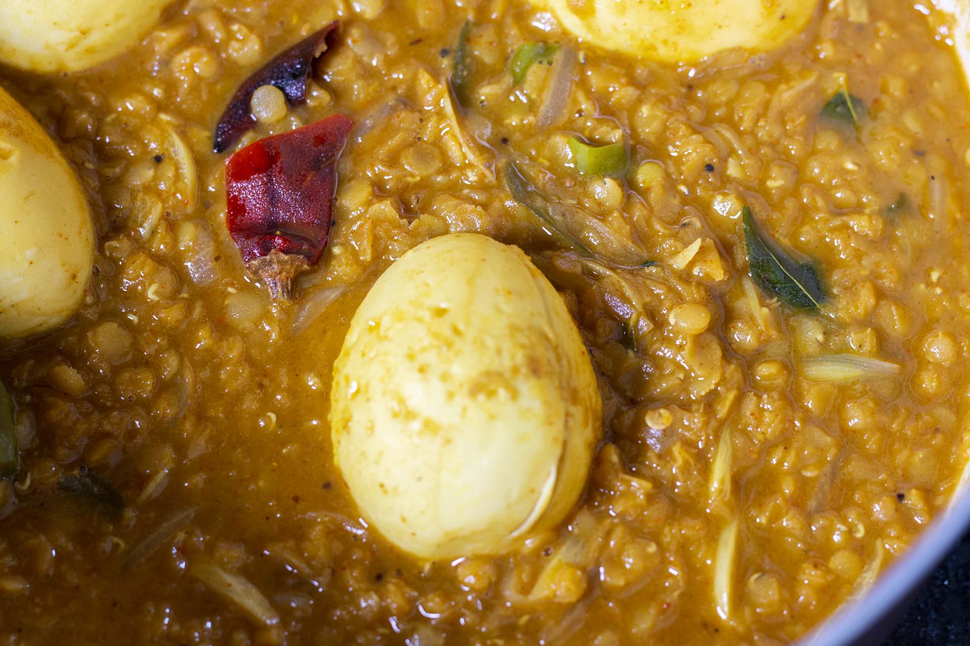 Egg Dhal Curry