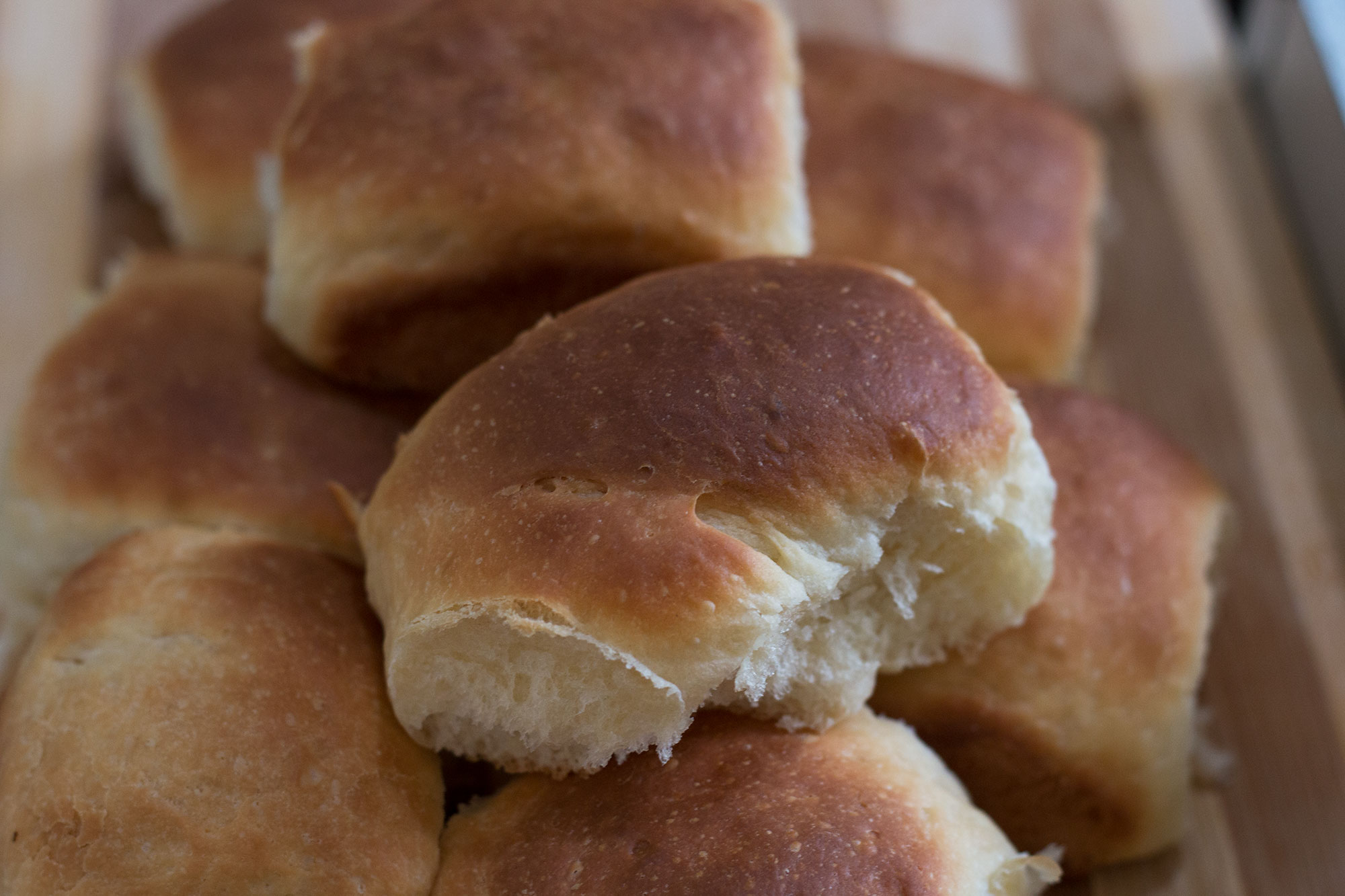 Dinner Buns Closeup