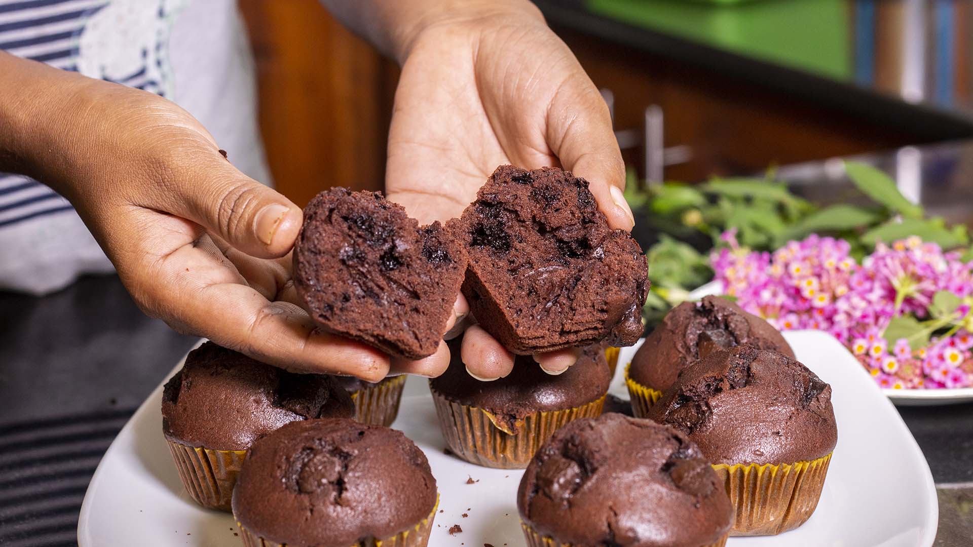 Double Chocolate Muffins