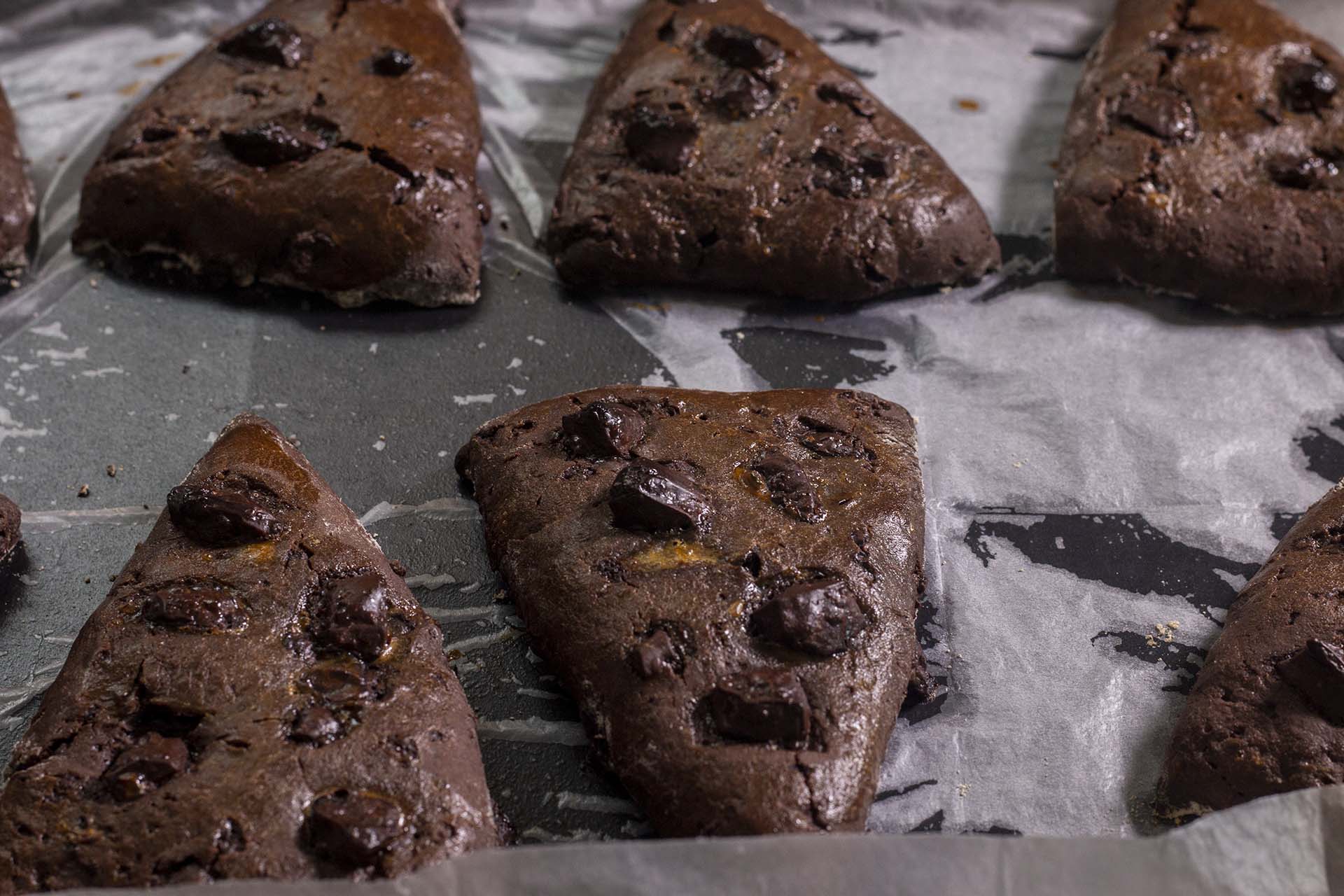 Double Chocolate Scones