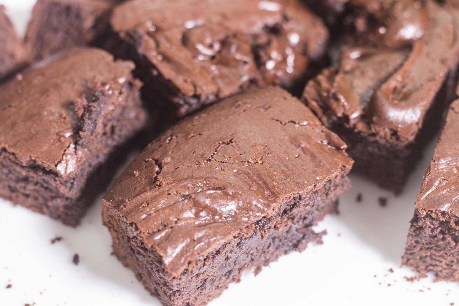 Top view of Eggless Chocolate Cake