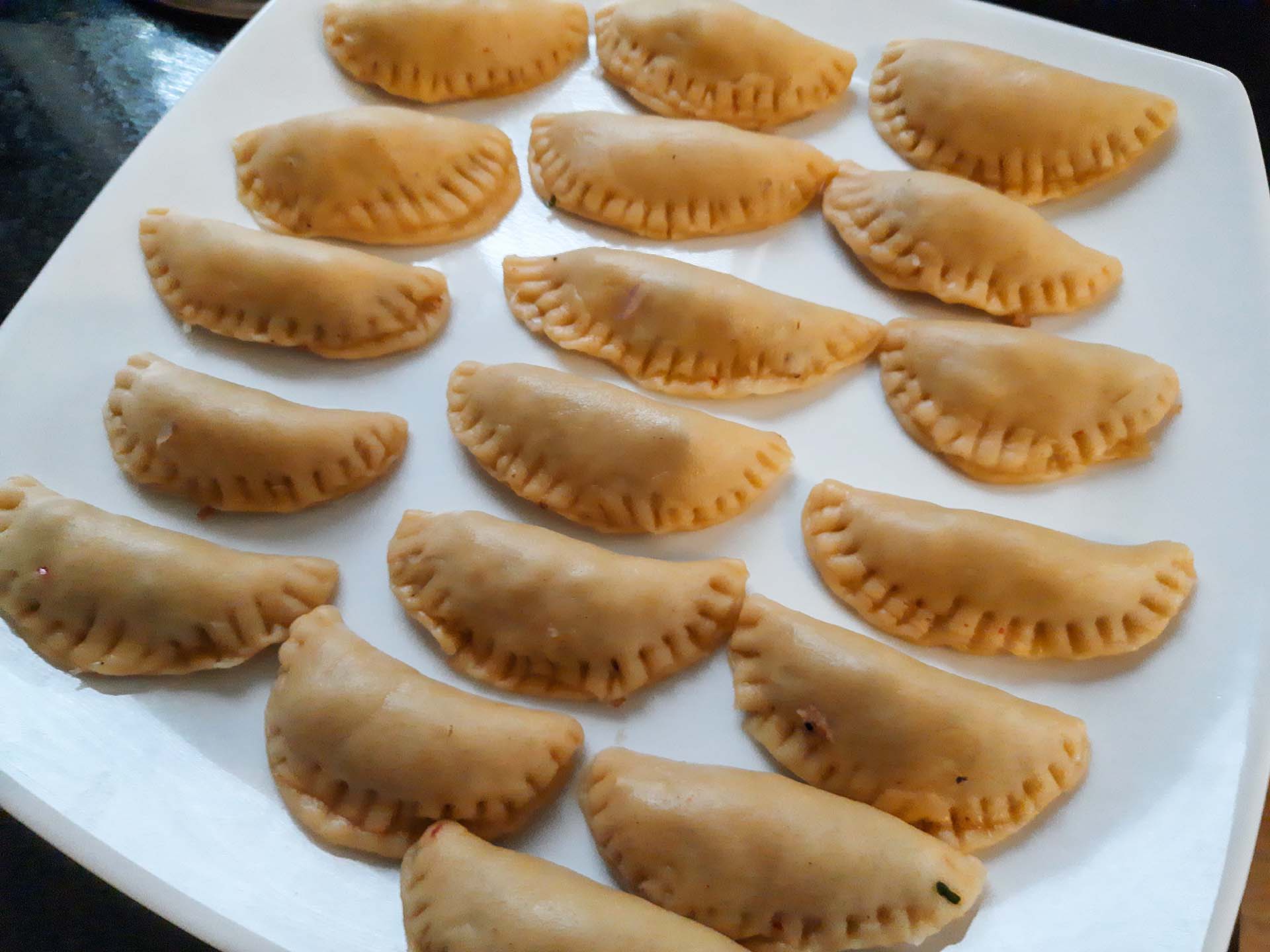 Fish Patties before frying