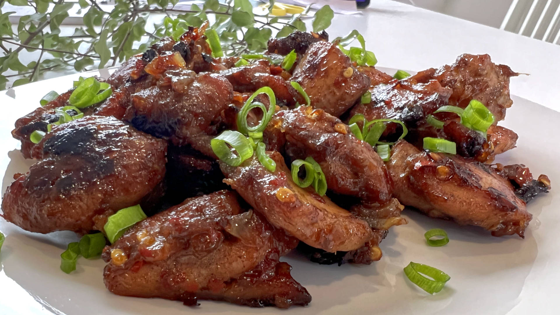 Honey Garlic Baked Chicken Thighs