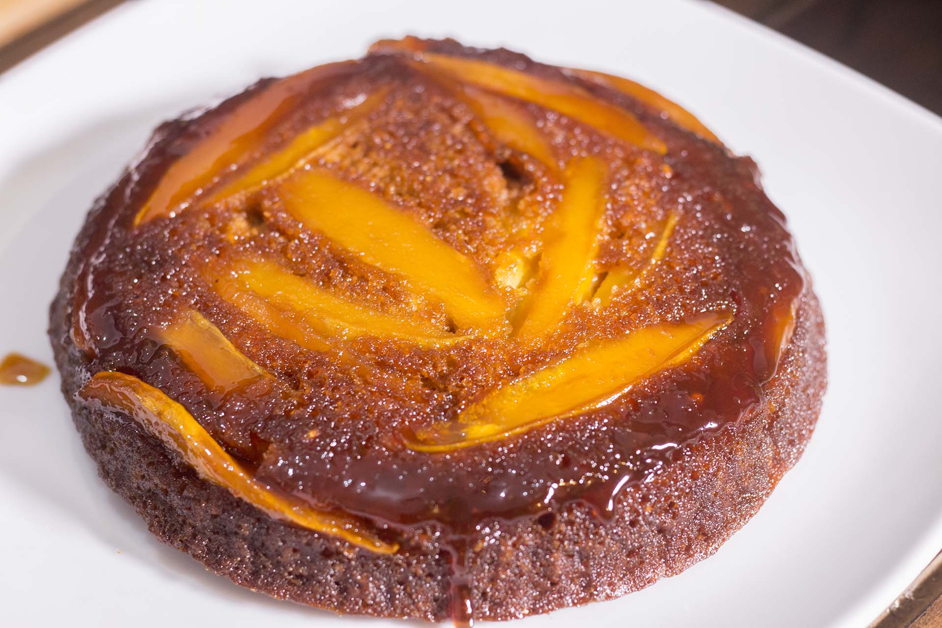 Mango Upside Down Cake