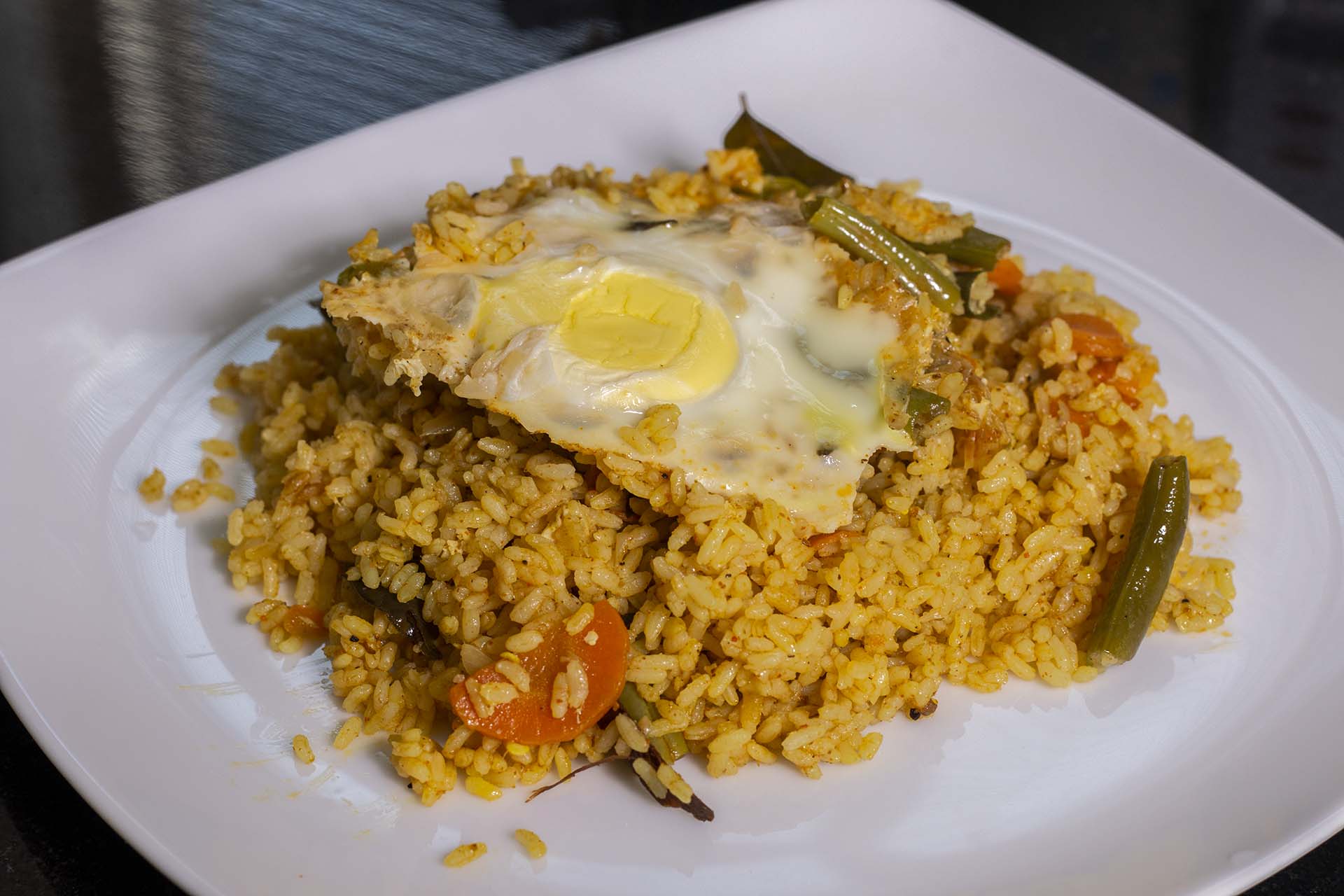 One Pot Egg Rice