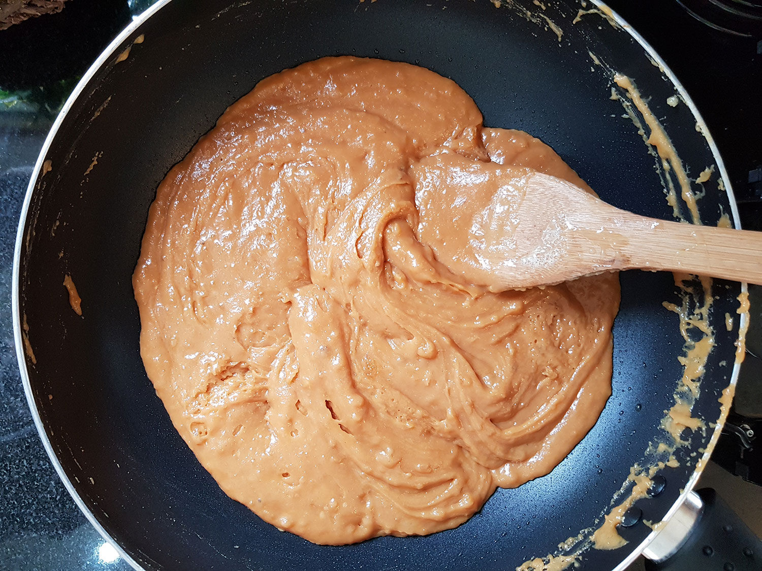 Potato Toffee on a Pan