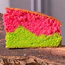 Colorful Ribbon Cake Recipe