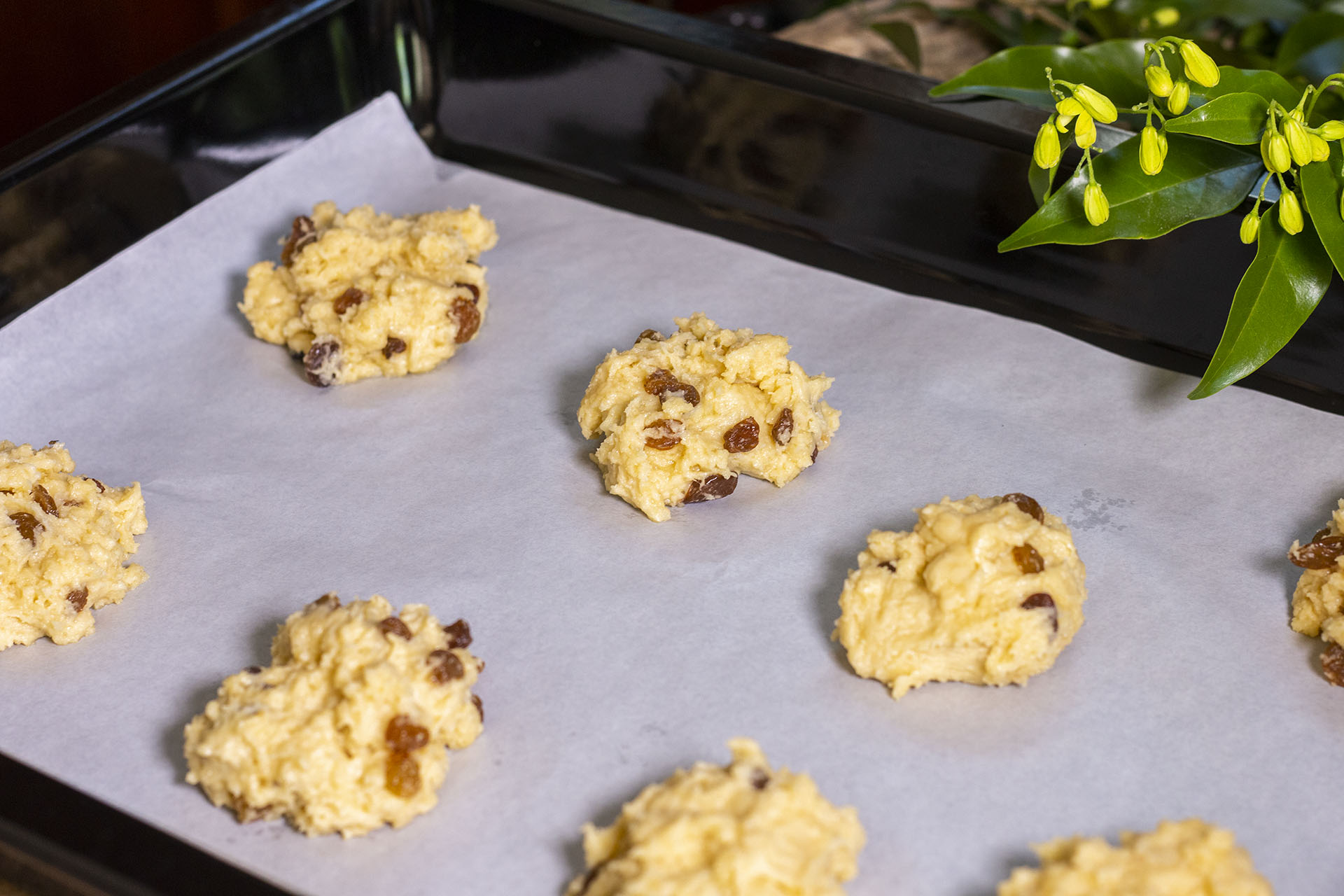 Rock Cakes before baking