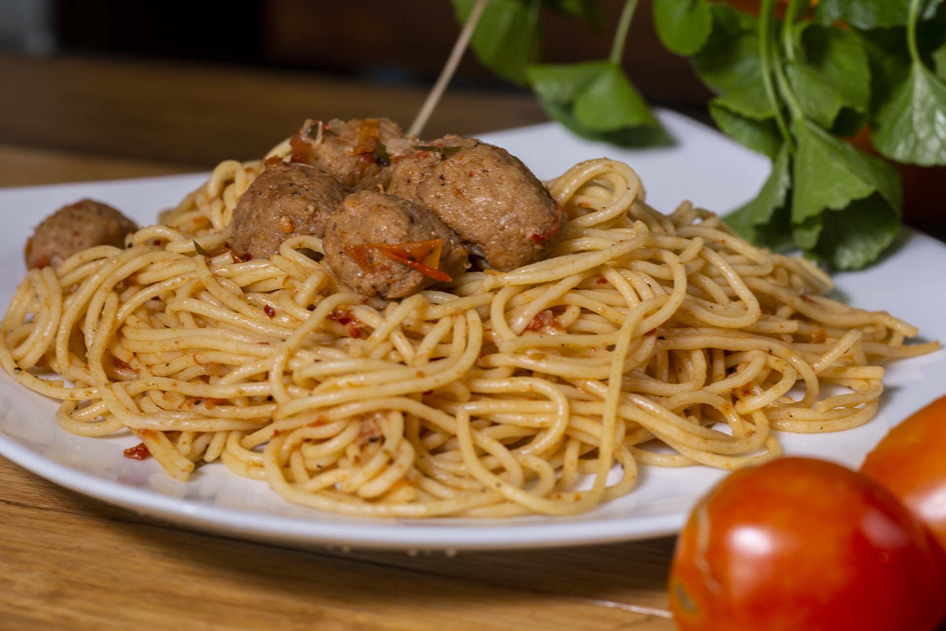 Spaghetti with Meatballs