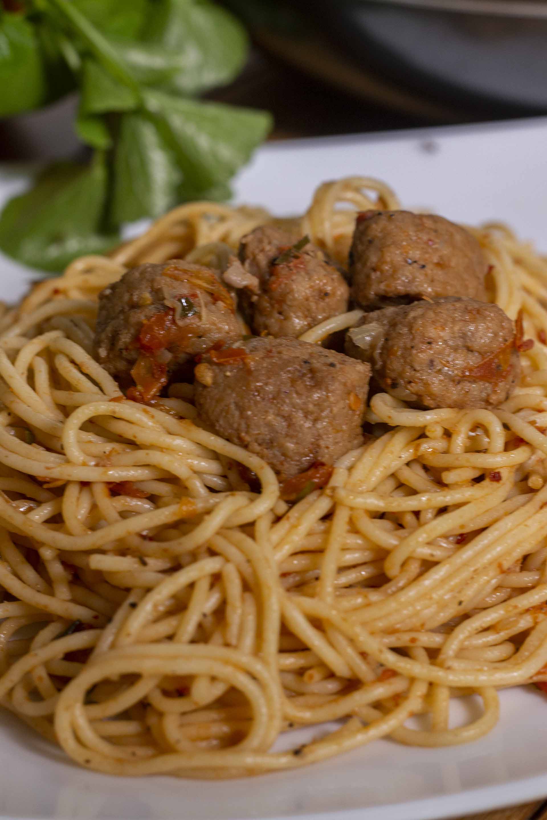 Spaghetti with Meatballs