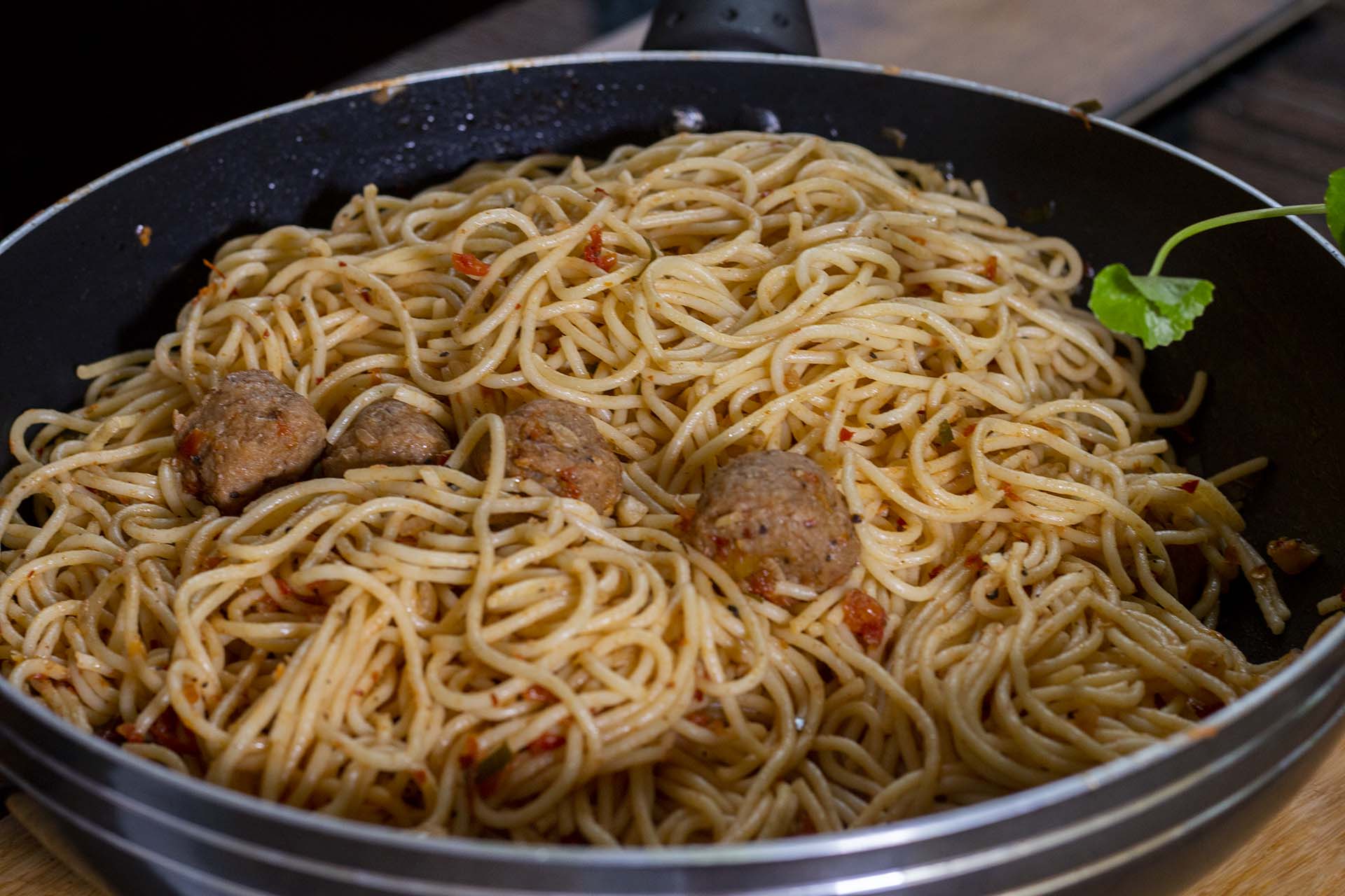 Spaghetti with Meatballs