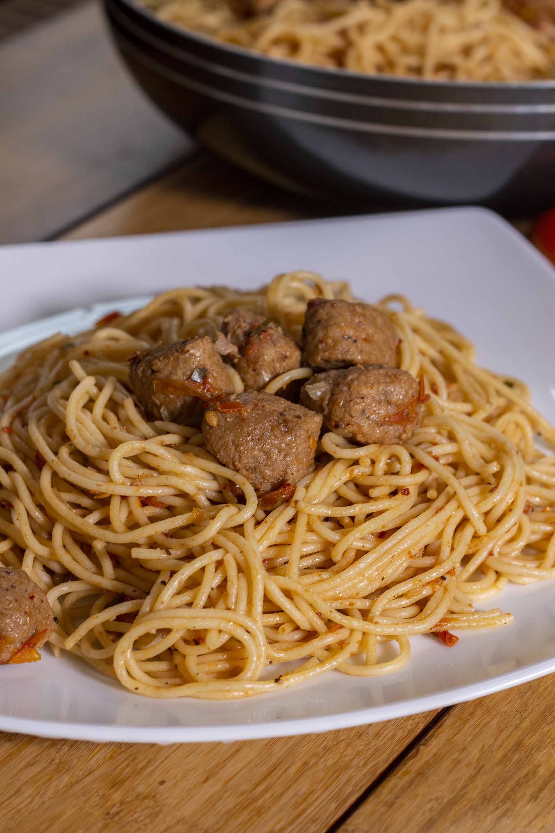 Spaghetti with Meatballs