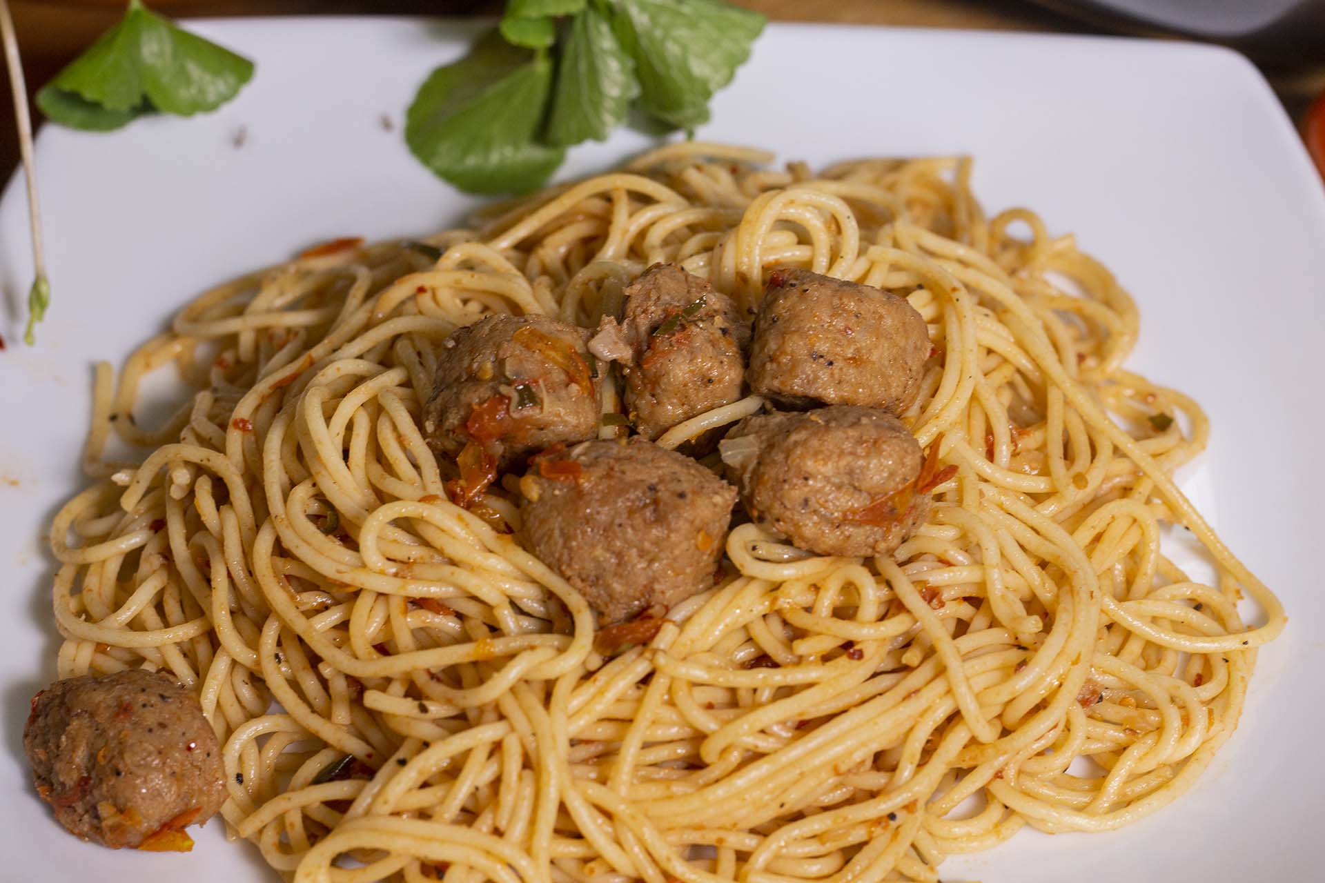 Spaghetti with Meatballs