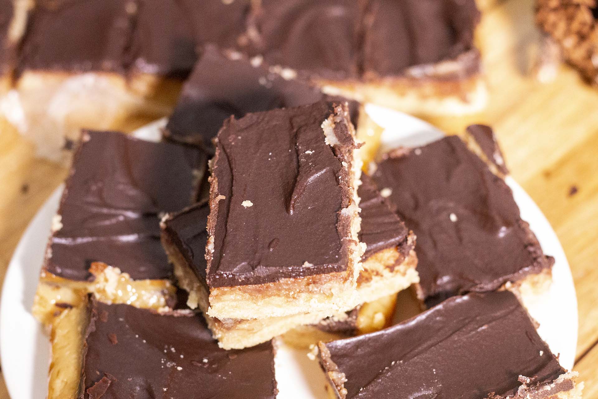 Homemade Twix Bars