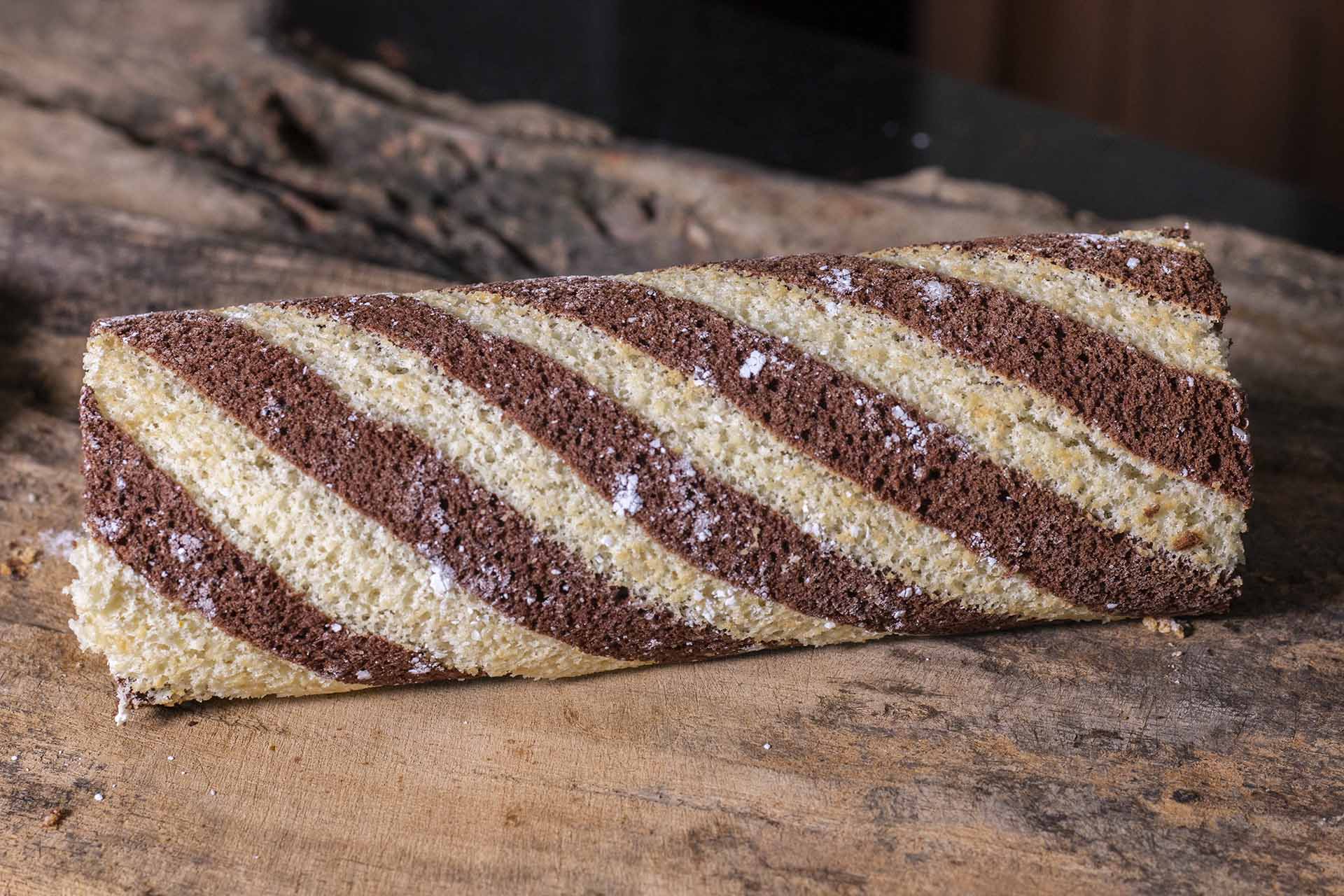 Zebra Roll Cake