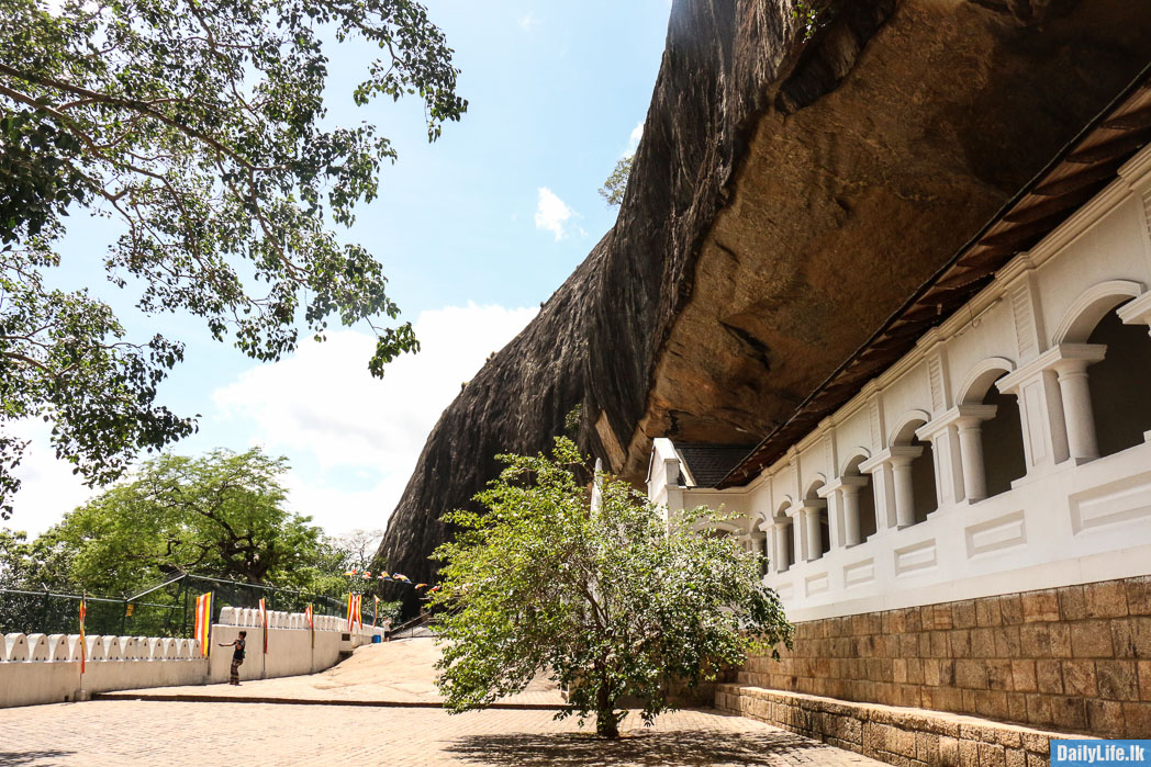 Dambulla Rock with Temple