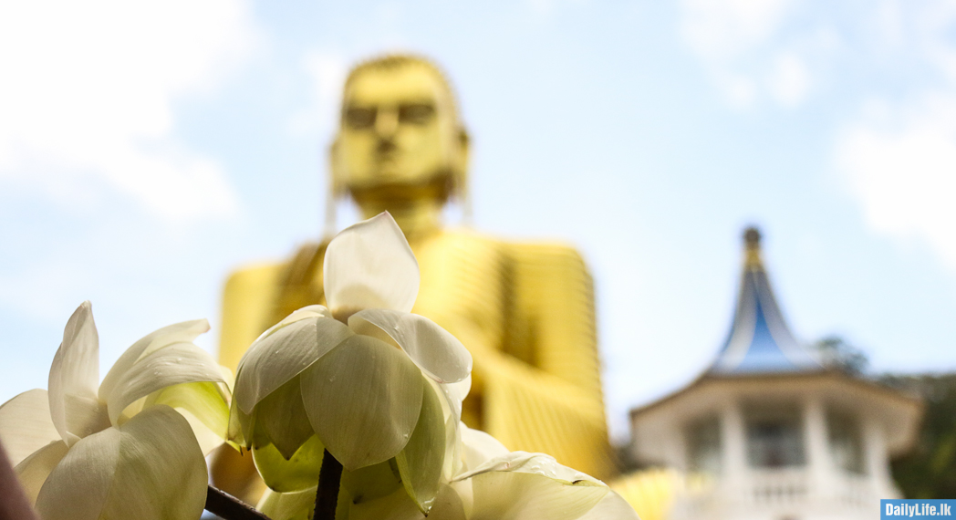 Golden Buddha Statue Dambulla