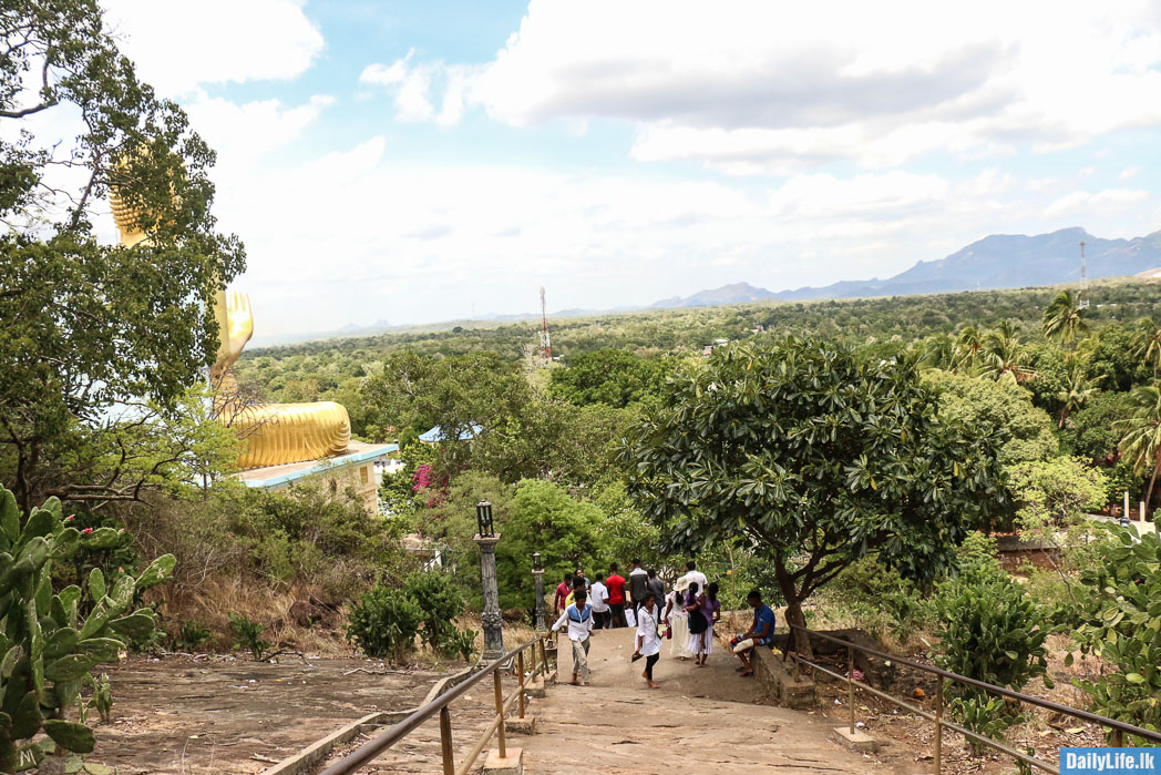 Views over the surrounding countryside