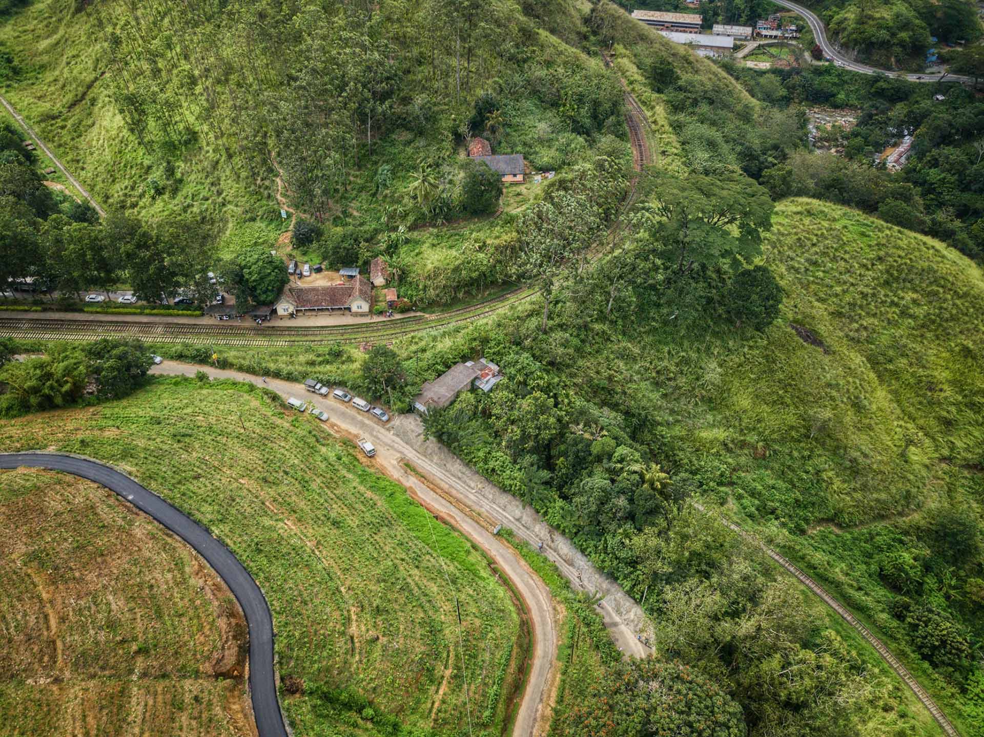 Drone View of Demodara Loop