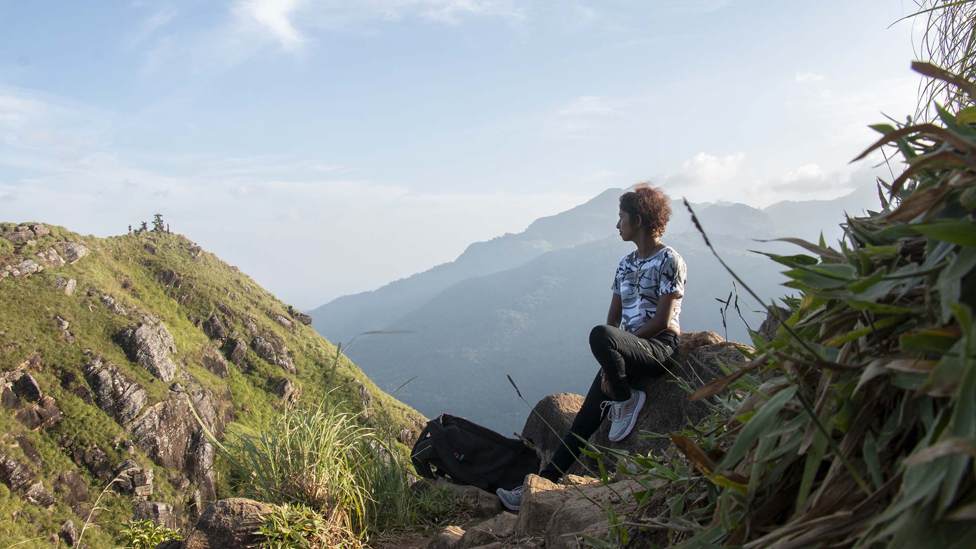 On the way to Little Adam's Peak