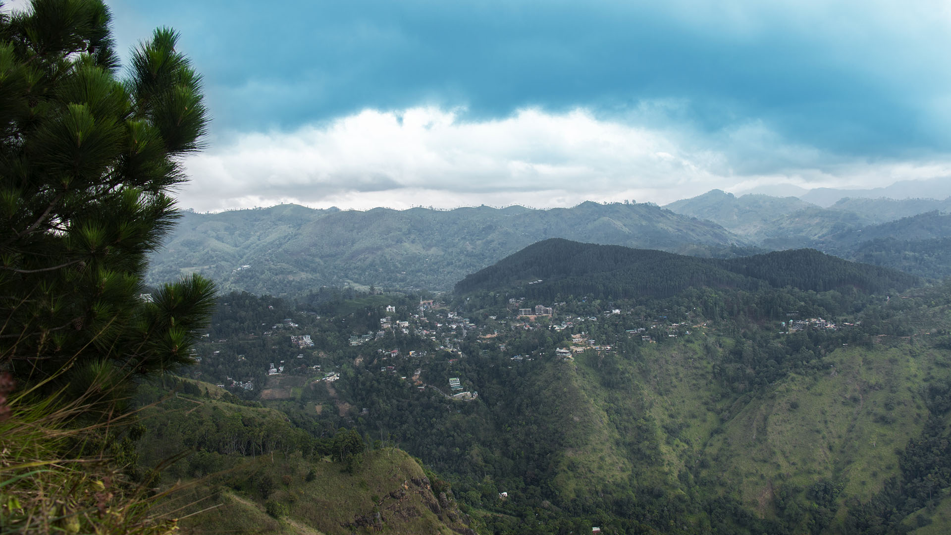 View of Ella Town from Ella Rock