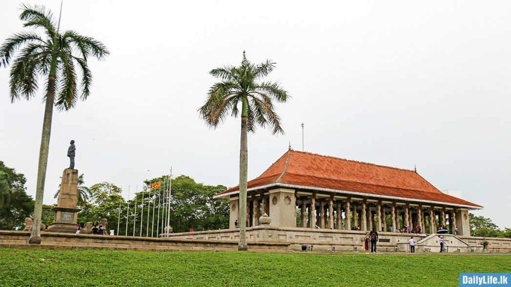 Independence Memorial Hall, Colombo, Sri Lanka. A national monument in Sri Lanka built for commemoration of the independence of Sri Lanka from the British rule with the establishment of Dominion of Ceylon on February 4, 1948.